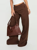 Summits Flared Sweatpants Chocolate