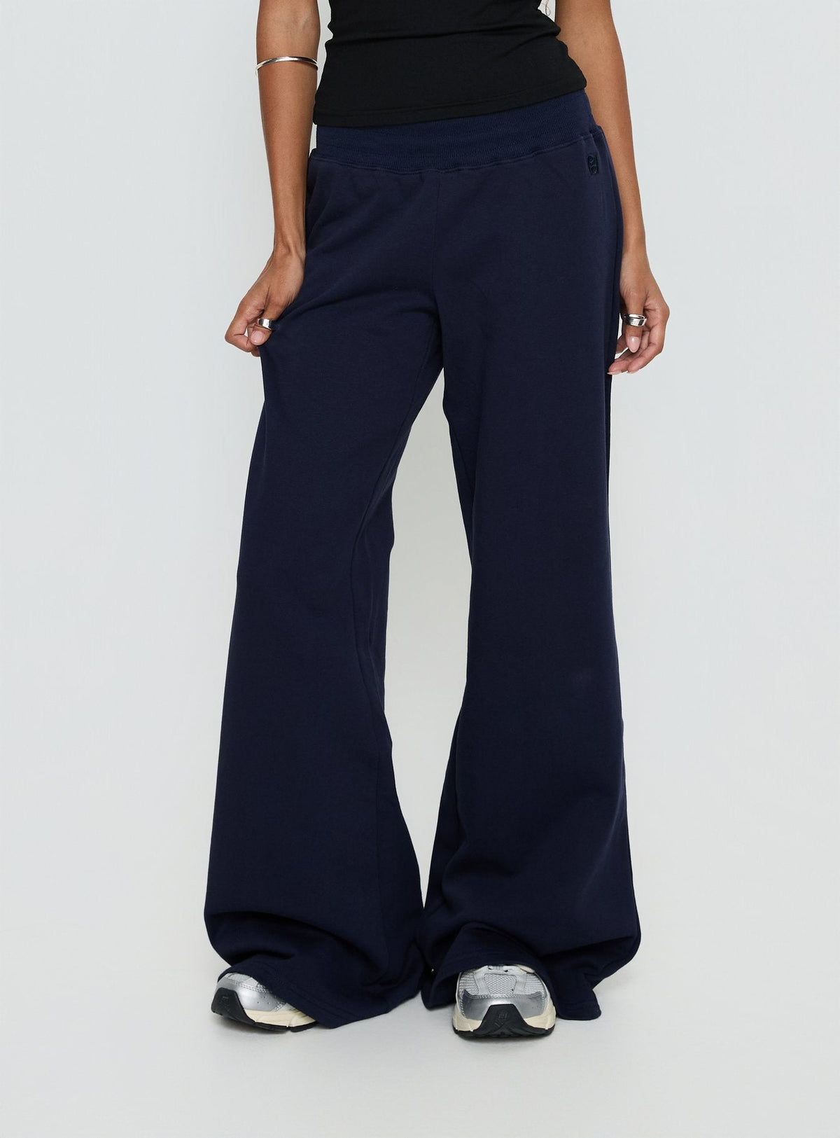 Summits Flared Sweatpants Navy