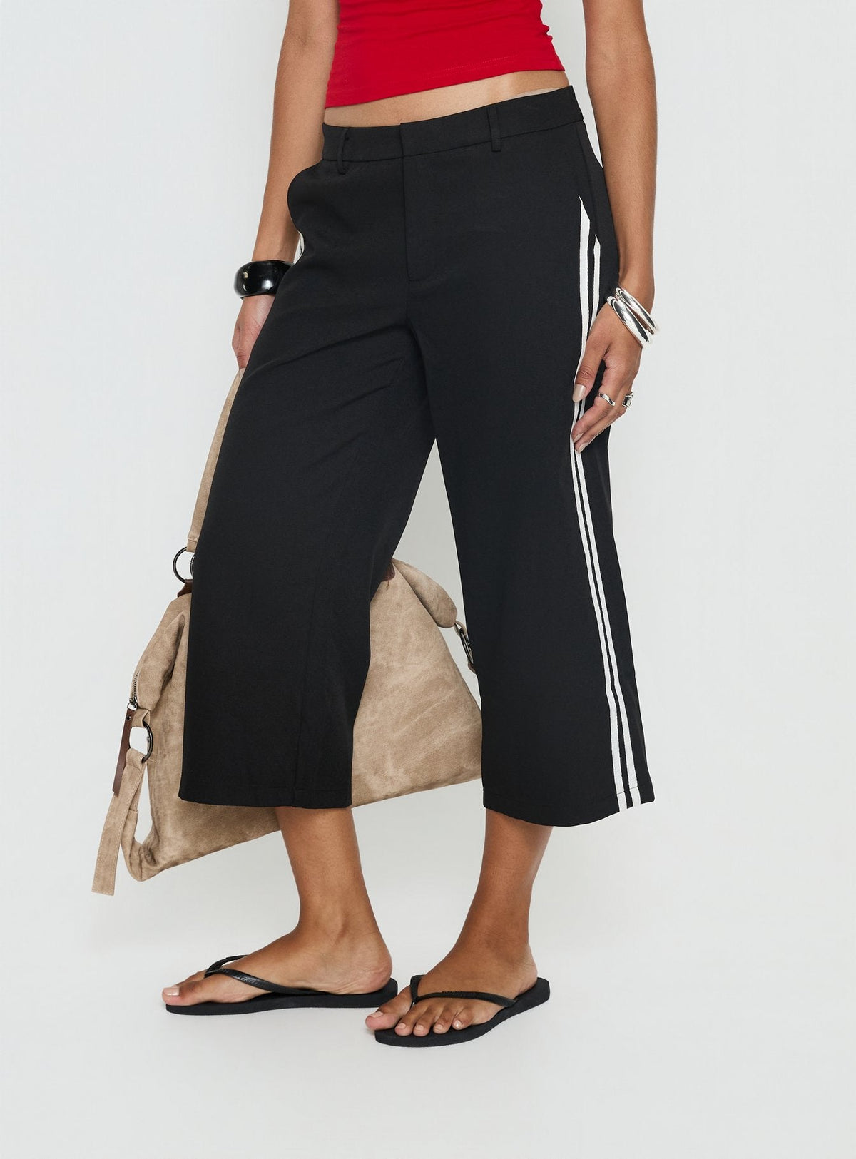 Genesis Capri Pants Noir