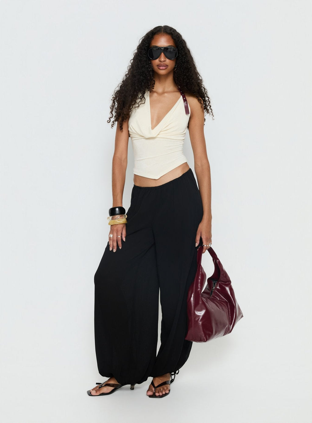 Moondancer Balloon Pants Black