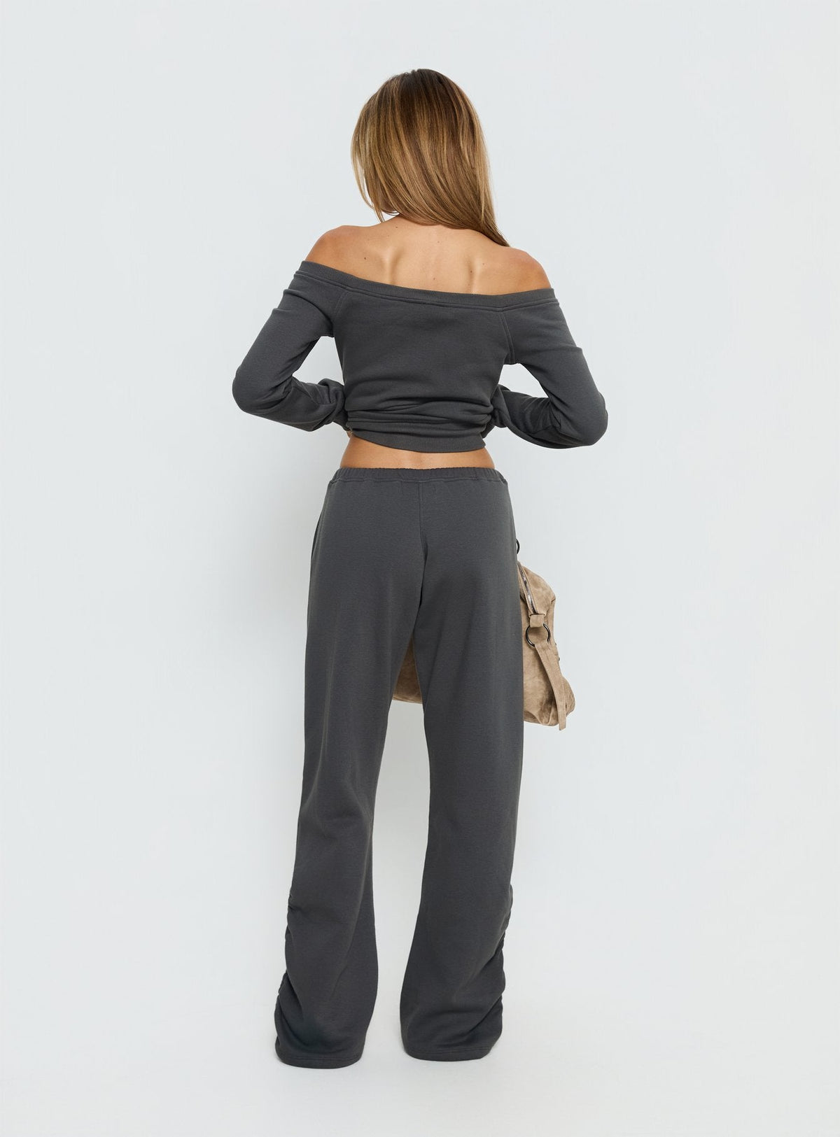 Rylan Low Rise Joggers Grey
