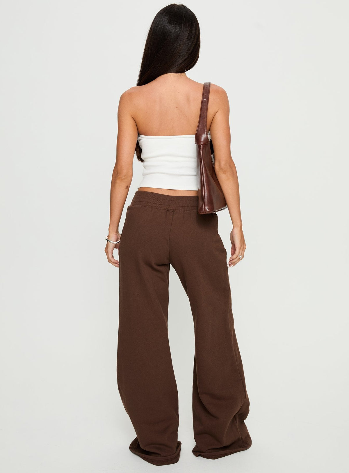 Summits Flared Sweatpants Chocolate