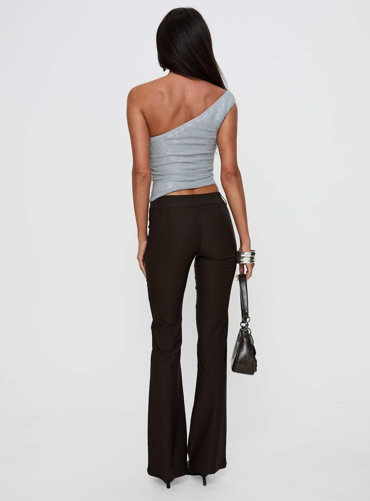 Kinkirk Flared Pants Chocolate