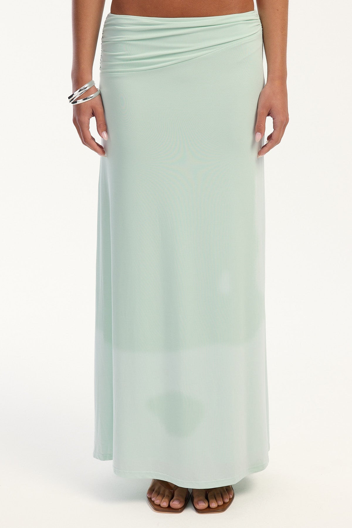 Perfect Stranger Asha Maxi Skirt Mint