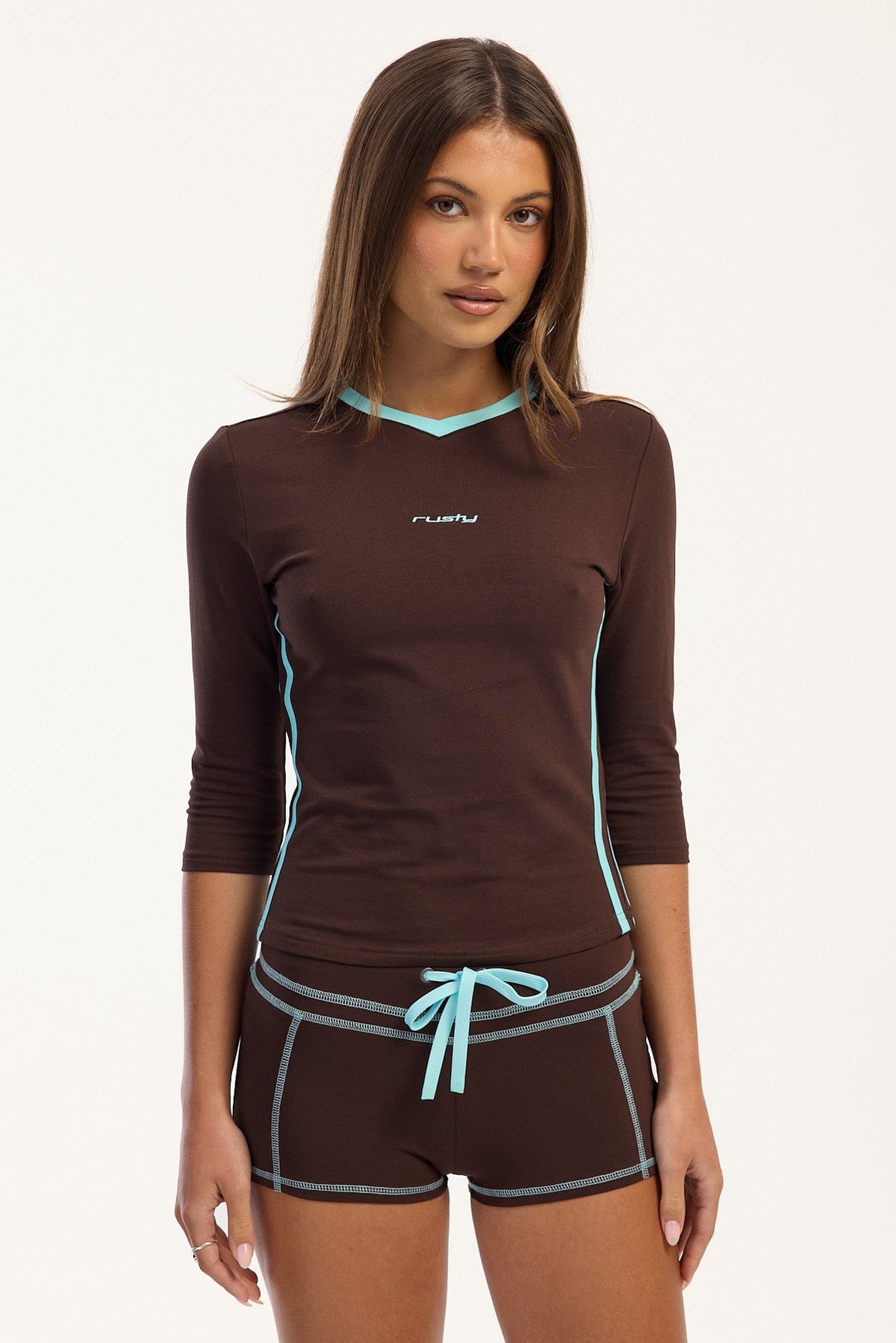 Rusty Speed Demon low Rise Micro Booty Short Java