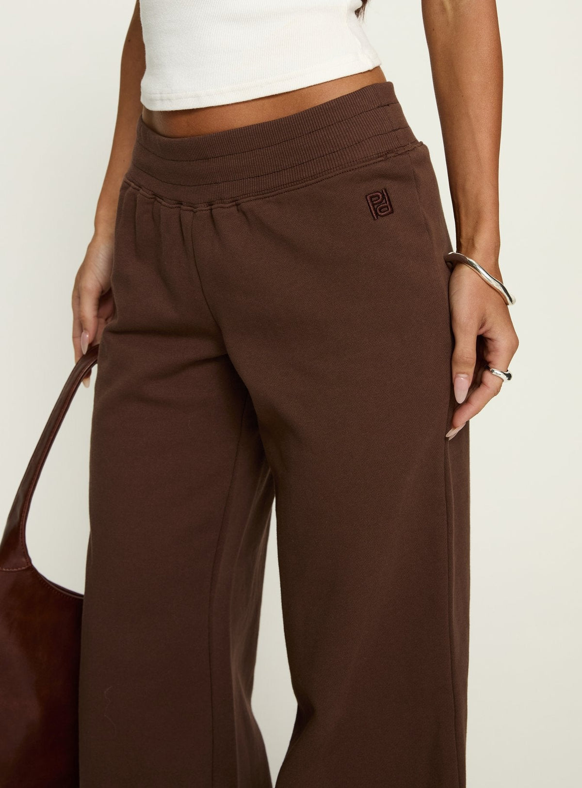 Summits Flared Sweatpants Chocolate