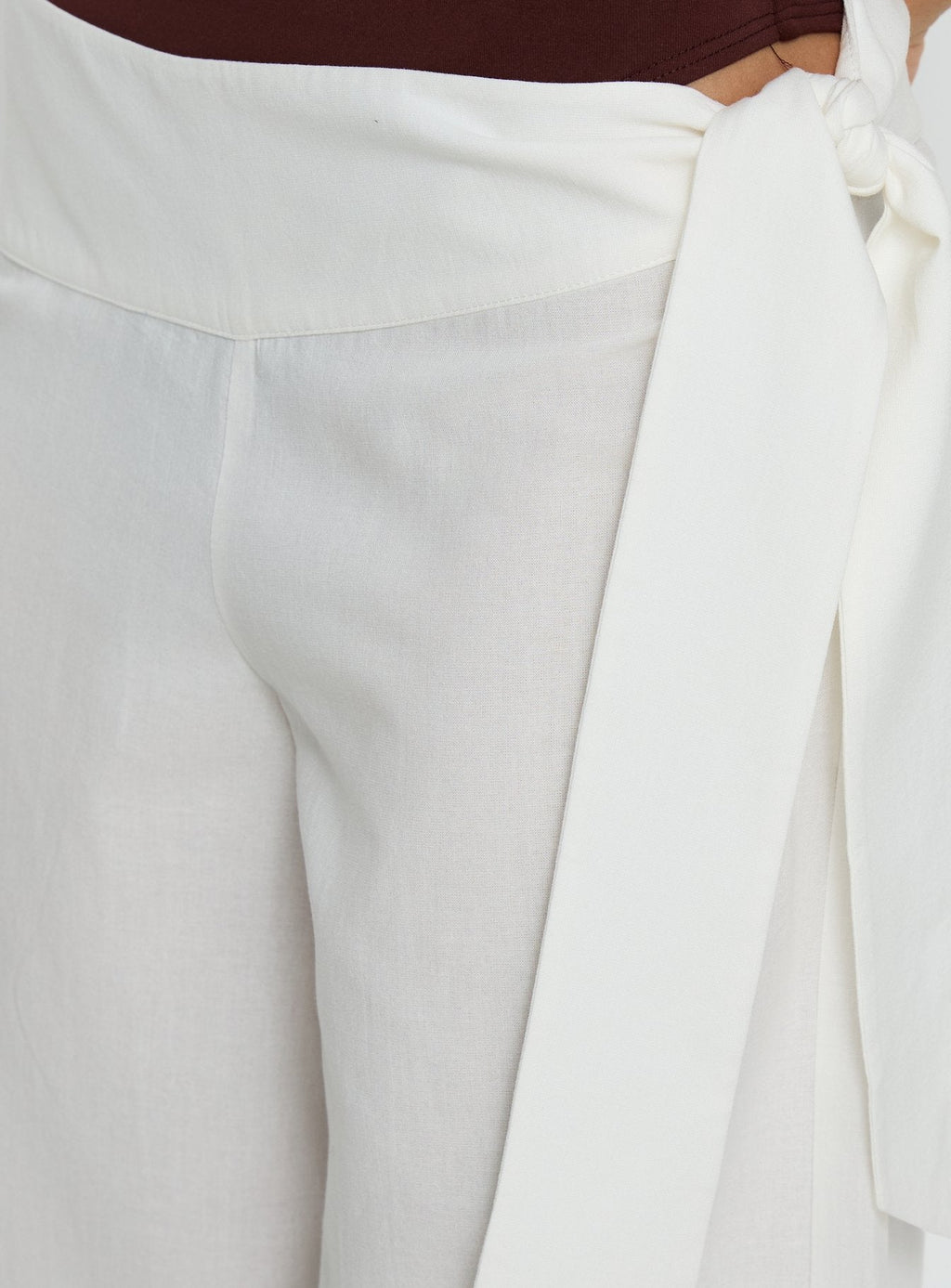 Wave Dancer Tie Pant White